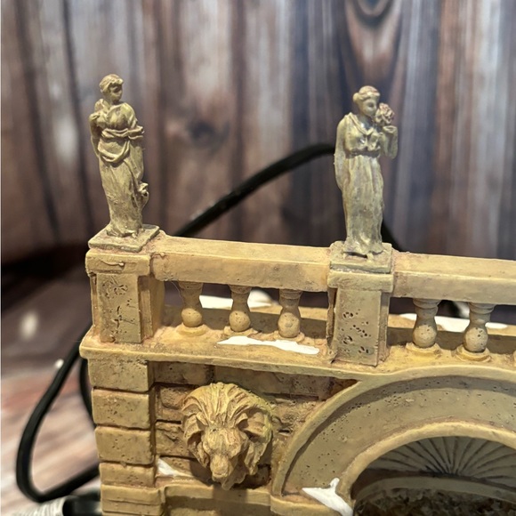 Dept 56 #52705 Village Camden Park Fountain Working Water Fountain with box - Picture 7 of 9